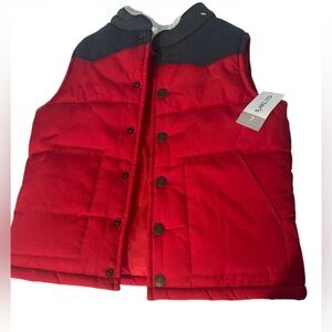 Carter's Vibrant Red Puffer Vest❤️❤️